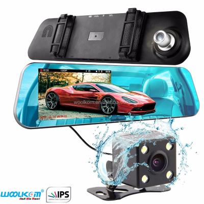 China Cycle Recording FHD 1080P Front Mirror Camera With 140degree Wide Angle Lens Car Vehical Dashcam for sale