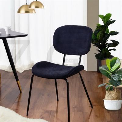 China Dropship Comfortable OK Clearance Germany Fabric Comfortable Dining Chairs Dining Modern Restaurant Lounge Chairs for sale