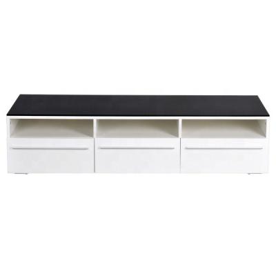 China Easy Compile RTS DROPSHIP EU TV Stand Modern Design For Sale With Three Cabinets for sale