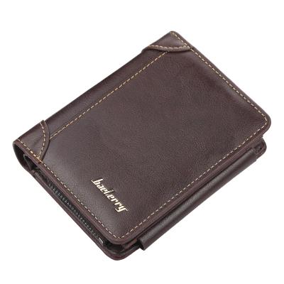 China Wholesale Other New Men's Business Coin Purse Fashion Short Zipper Wallet for sale