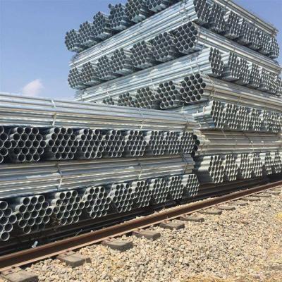 China Hot Sale Cold Rolled Steel Round Pipe / DIN Hot Dipped Galvanized Welded Steel Pipe for sale