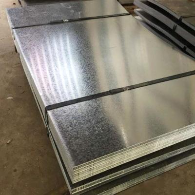 China Hoja de acero galvanizado en caliente Dx51D recubierta de zinc personalizada para construcción en venta