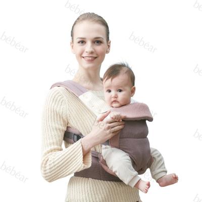 China Wholesale Polyester Adjustable Ergonomic Baby Carrier With Hipseat for sale