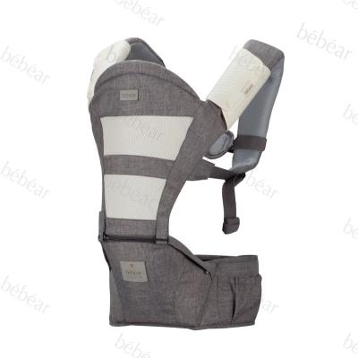 China Breathable Polyester Bebear Baby Hipseat Carrier for sale