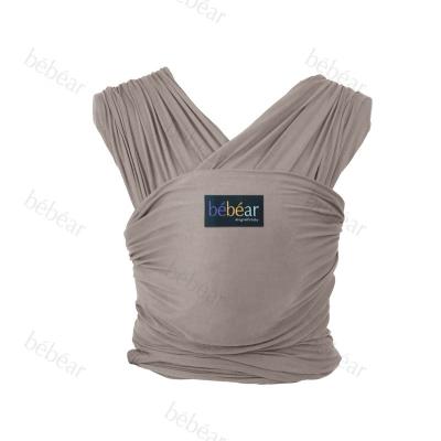 China Wholesale Cotton Baby Wrap Carrier Khaki 100% Cotton Material for sale