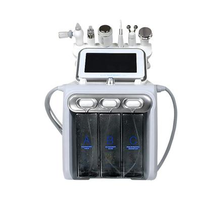 China Multi Function DEEP CLEANSING DEEP CLEANSING 6 in 1 Facial Care Skin Cleansing Hydraulic Jet Skin Rejuvenation Portable Oxygen Salon Use Beauty Facial Machine for sale