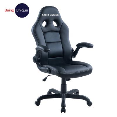 China Custom Style E-sports Gaming Chair Rotating Ergonomic Black Racing Gaming Chair Racing Computer for sale