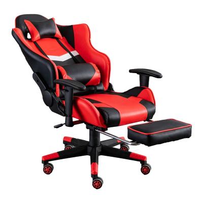 China (Height)Adjustable Ergonomic Office Chair Executive Blue Racing Computer Gaming Chair for sale