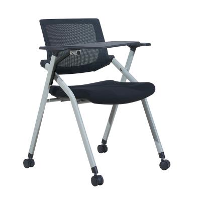 China Durable Modern Office Conference Chair Cheap Dimensions For Conference Meeting Room With Table Chairs Folding Training Chair Mesh for sale