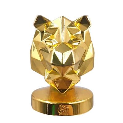 China China Factory Wholesale Best Price 3D Living Room Animal Ornaments Custom Metal Ornaments for sale