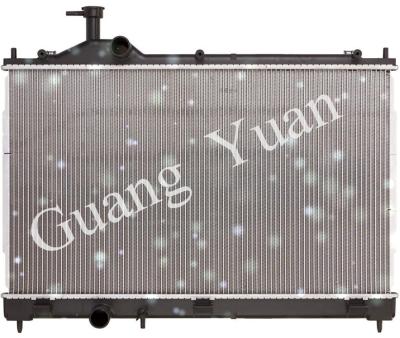 China Welding Aluminum Mitsubishi Car Radiator For Outlander Plastic Tank PA66+GF30 for sale