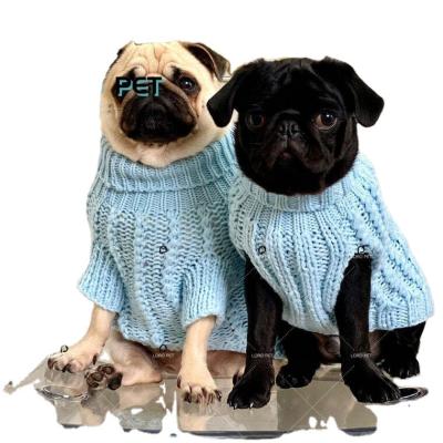 China Fashion Trendy Wholesale Pet Supplies Dog Dress Sweater Luxury Dog Dresses Bulldog Sweater For Dog for sale