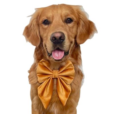 China LORO Pet Product Sustainable Pet Accessories Dog Bow Tie For Dog Collar Harness for sale