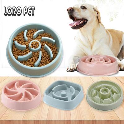 China Wholesale Slow Viable Plastic Travel Bowl Slow Travel Pet Dog Food Drinking Dog Bowl Indoor Outdoor Indoor Pet Bowl for sale