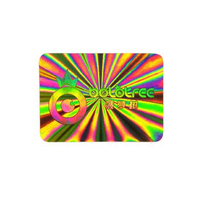 China 2d Holographic Adhesive Waterproof Labels /3d Holographic Sticker for sale