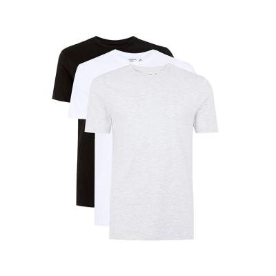 China Anti-pilling Any Pantone Color Customized Slim Fit Blank T-Shirt For Men for sale