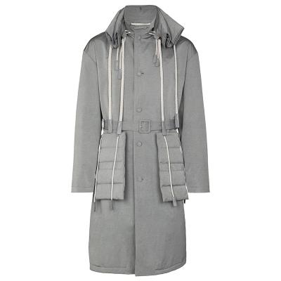 China Sustainable Service Mens New OEM Autumn Pocket Detail Trench Coat for sale