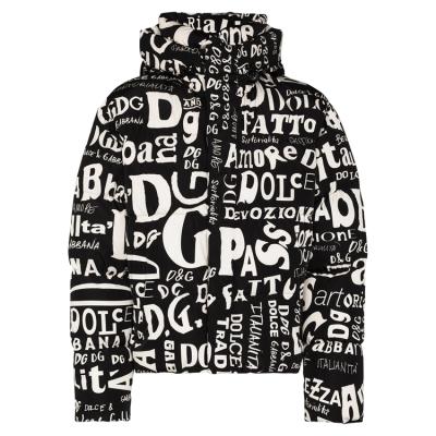 China Men Bomber OEM Plus Size Nylon Stripper Down Jacket With Custom All Over Print Logo Jacket for sale