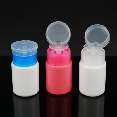 China For Nail Polish Remover Packaging Best Design 80ml Plastic Nail Polish Remover Pump Bottle for sale