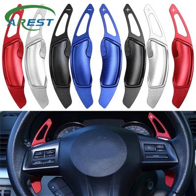 China Aluminum 2pcs Shift Paddle Steering Wheel Shift Paddle Clutch Extension For Subaru Legacy WRX STI Forester Impreza XV Interior Accessories for sale