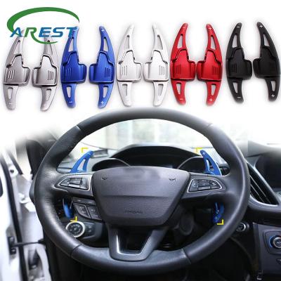 China Shift Paddle Shift Paddle For Ford Focus Escape Kuga 2017 Aluminum Shift Levers 2018 2019 Steering Wheel Paddle Shift Interior Accessory for sale