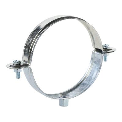 China Heating System Good Products Galvanized Finish Adjustable Pipe Clamp Galvanized Steel Light Duty Pipe Clamp for sale