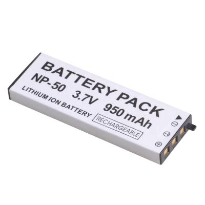 China Rechargeable Camera NP-50 950mAh Lithium Ion Battery Pack for Casio Exilim EX-V7, EX-V7R, EX-V8, EX-V8SR Cameras for sale