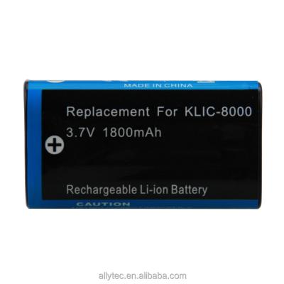 China The KLIC-8000 KLIC8000 DB-50 DB50 Camera Battery For Kodak Easyshare Zx1 ZxD Z612 Z712 Z812 Z1085 Z1015 Z1012 Z1485 Z8612 IS for sale