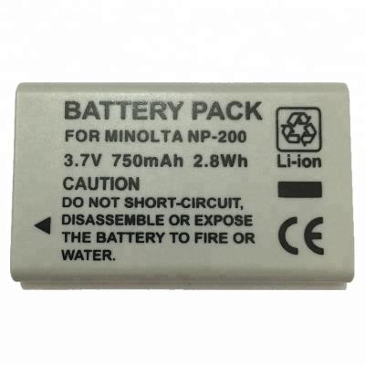 China Camera Digital Camera Battery for Minolta NP-200 NP200 for sale