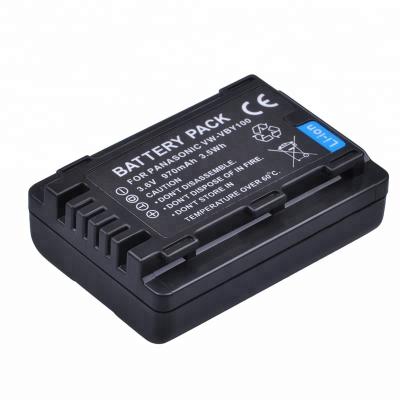 China VW VBY100 VWVBY100 Camera VW-VBY100 Camera Battery For Panasonic HC-V201 V110 V110GK V110K V110P for sale