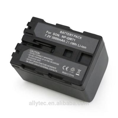 China NP-QM71 NP QM71 NPQM71 NP-FM70 QM71D Camera Battery For Sony CCD-TRV107 TRV108 TRV118 TRV128 TRV138 for sale