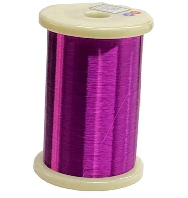 China MOTOR TRANSFORMER Class 180H Pink Round Enameled Copper Coated Aluminum Winding Wire for sale