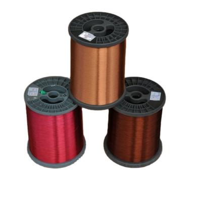 China MOTOR TRANSFORMER Winding Enameled Copper Clad Aluminum Wire Enameled CCA 180 Wire Class 155 for sale