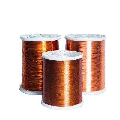 China MOTOR TRANSFORMER Polyester-imide Enameled Round Copper Wiring Self Bonding Wire for sale