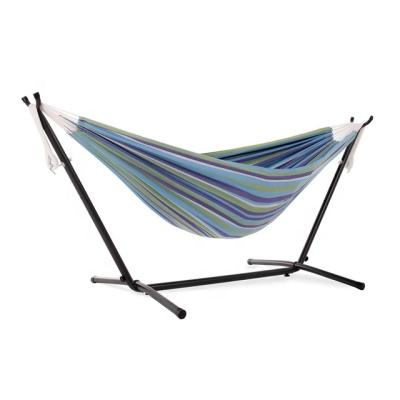 China Durable Portable 2 Person Fabric Hammock With Stand for sale