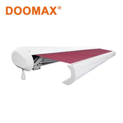 China Polyester Awnings Aluminum Retractable Awning For Patios for sale