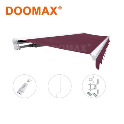 China #DX300 Polyester Fabric Window Awnings UK Modern Awnings for sale