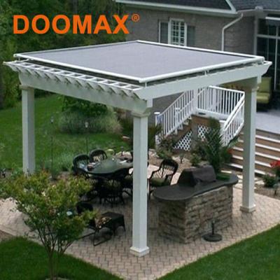 China Remote Control Sunroom #DX710 Acrylic Metal Roof Tent for sale