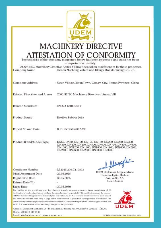 Proveedor verificado de China - Henan Zhicheng Valve Fittings Manufacturing Co., Ltd.