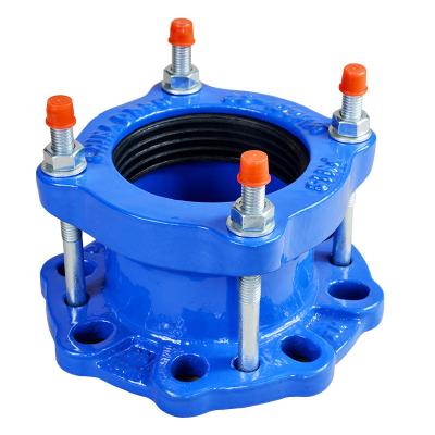 China 6 Inch 3 Inch Ductile Iron Pipe Flange Adapter Hdpe For Connecting Upvc Pipes for sale