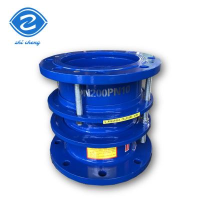 China Dn2000 Double Flange Valve Pipe Metal Expansion Joint Limit Disassembly Joint Forged Equal for sale