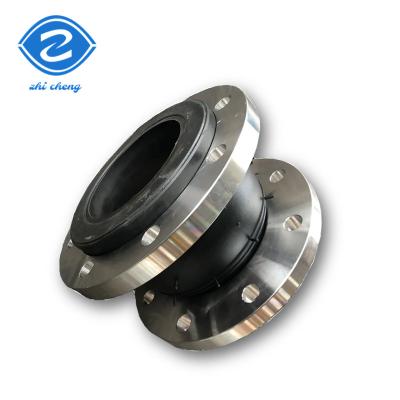 China Address Flexible Compensator Dn500 Dn150 300mm Pn16 Flange Type Connection Rubber Expansion Joint for sale