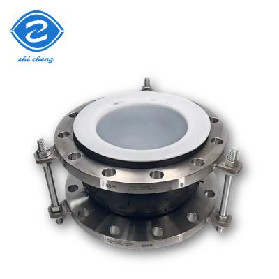 China Round Head Code Anti-UV Ss304 Flange Expansion Joints for Vibration and Noise Control for sale