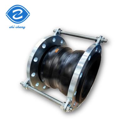 China Rubber Flexible Expansion Joint For Concrete With Corrosion Resistant Materials And Round Flange for sale