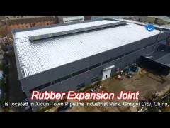 ss304 flange type epdm expansion rubber flexible joint