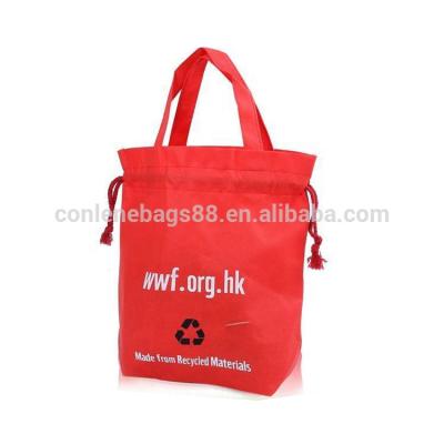 China High Quality Fashion Style Drawstring Shopping Beach Bags Promotional Bag for sale