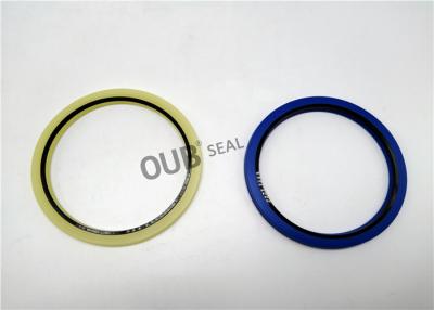 China 707-51-95650 HBY MPI High Quality Oil Seal PU+NY Excavator Cylinder Hydraulic Rod Buffer 110*125.5*6mm 115*130.5*6mm for sale