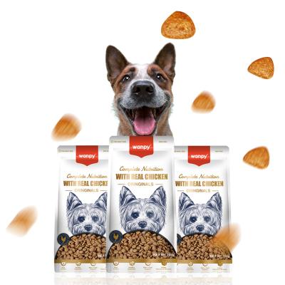 China WANPY Sustainable DOG FOOD Chicken Flavored Dry Food For Adult Dog Using All Natural Ingredients for sale