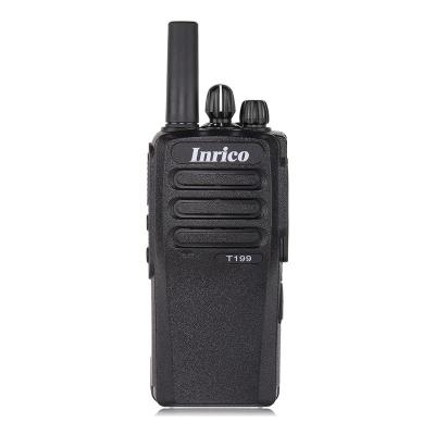 China Best Hot - Selling Inrico T199 WCDMA GSM Network GSP Sim Card Walkie Talkie 4000mAh for sale