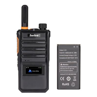 China Inrico B-50G two way radio 4G walkie talkie battery 4000mah for T640/T640A 78*9*41mm for sale